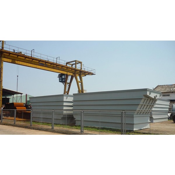 Manufacturing of Cetaphil water treatment tanks