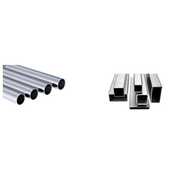 Round stainless steel pipe, rectangular pipe and square pipe