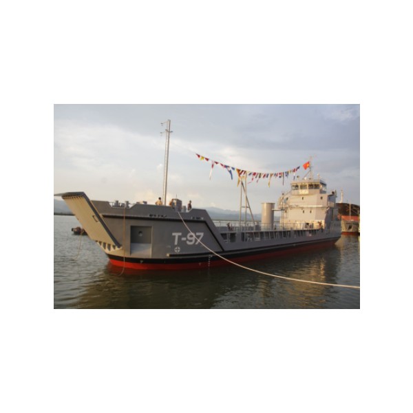 Military vessel export route to Damen, Netherlands