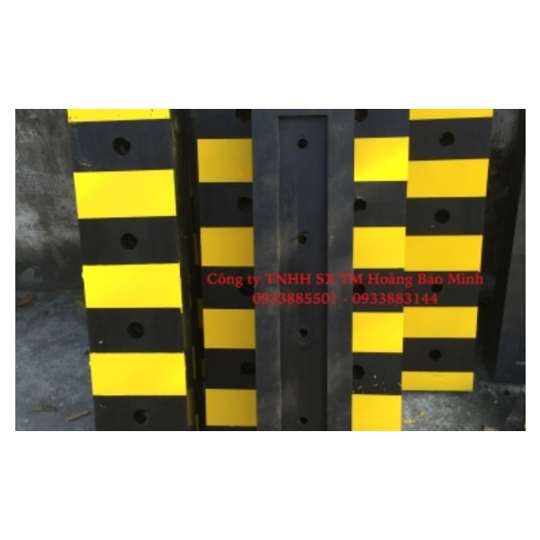 Collision prevention rubber cushion 100 x 200 x 1000