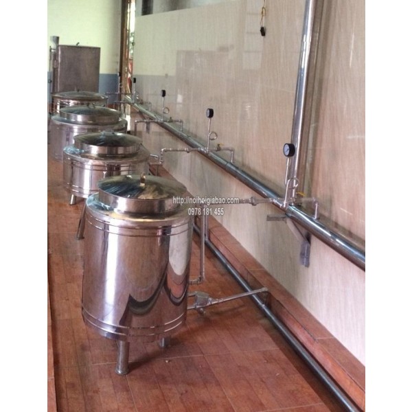 Kitchen system with boiler