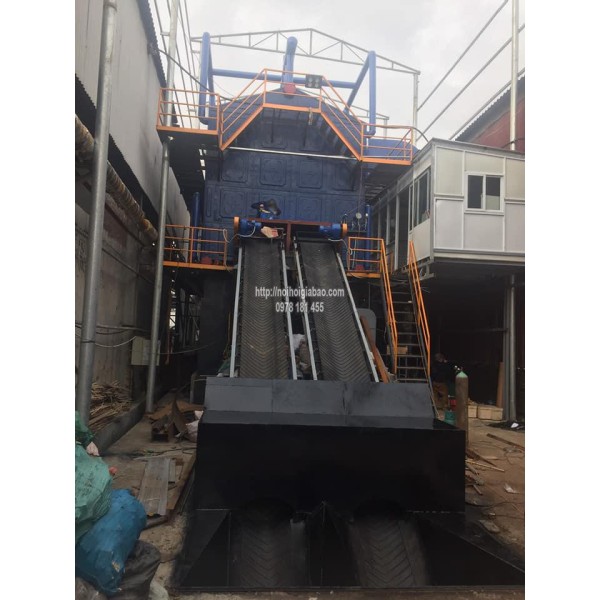 Fluidized bed boiler
