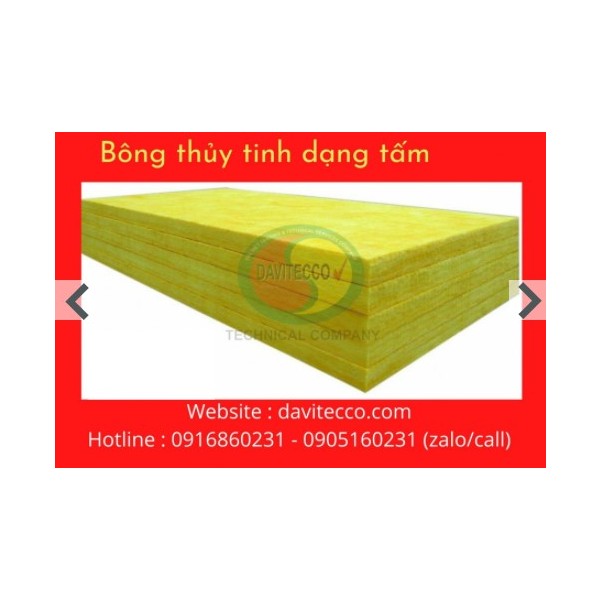 BÔNG THUỶ TINH DẠNG TẤM