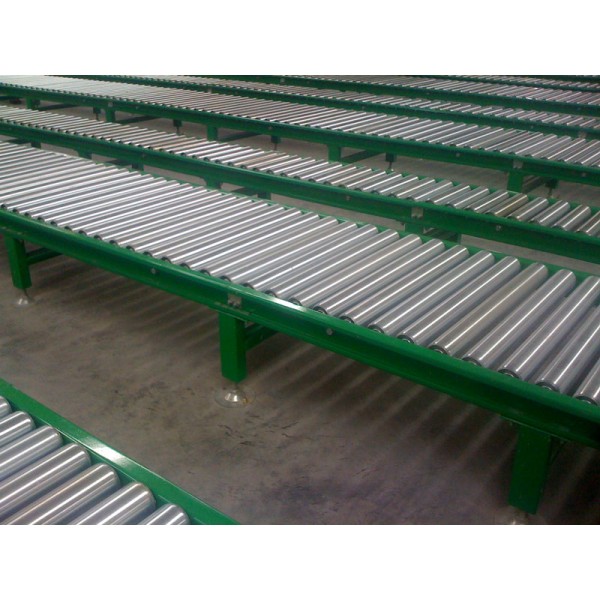 Băng tải con lăn PVC