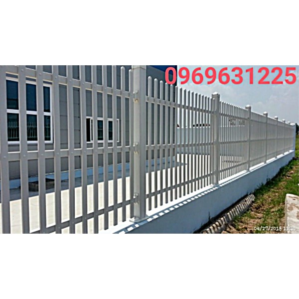 Steel Core Plastic Fence