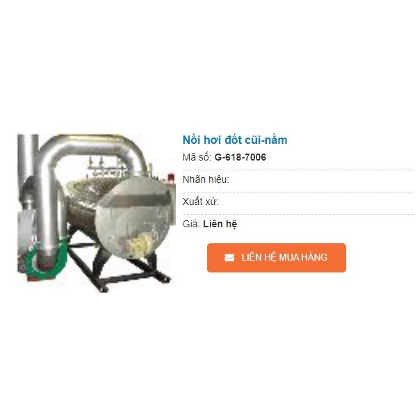 Nồi hơi đốt cũi-nằm