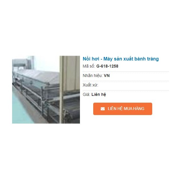 Nồi hơi - Máy sản xuất bánh tráng