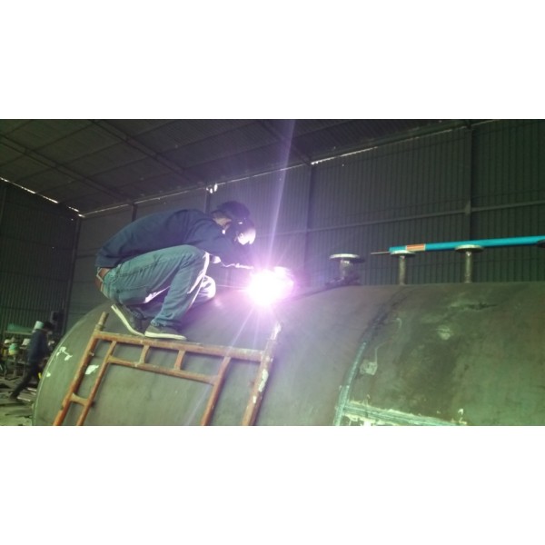 Manufacturing of boilers using TIG welding technology