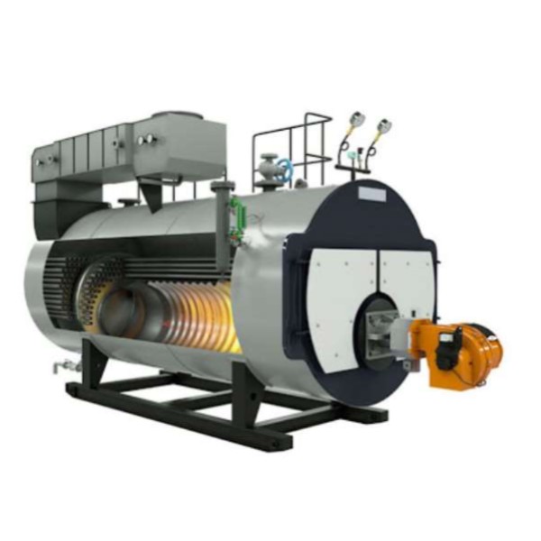 Gas/oil-fired boiler