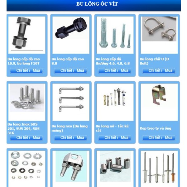 Bu lông ốc vít