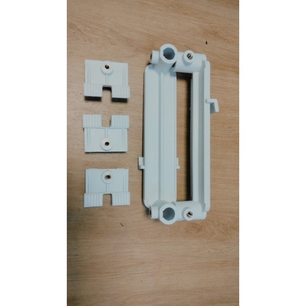 Engineering plastic molding and screw insert incorporation