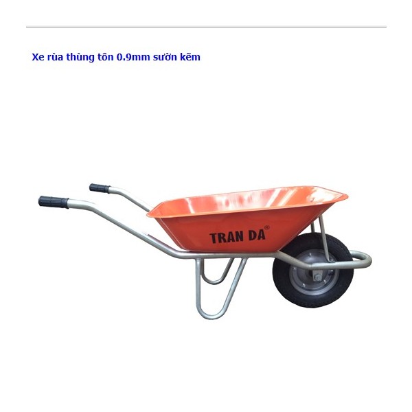 Xe rùa thùng tôn sườn kẽm: