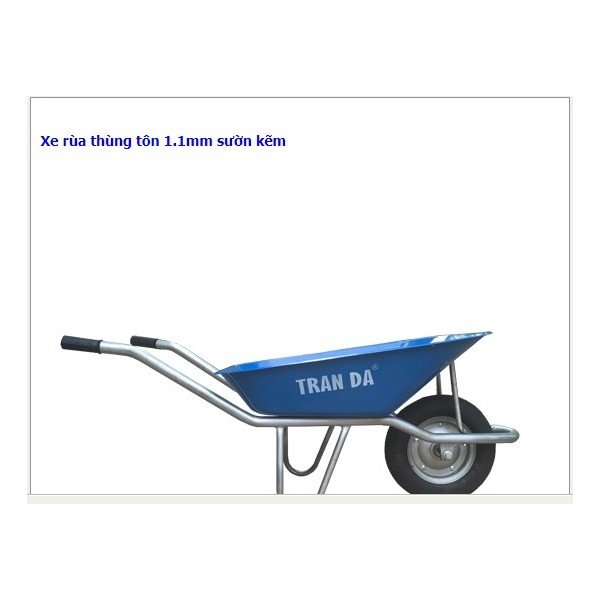 Xe rùa thùng tôn 1.1mm sườn kẽm