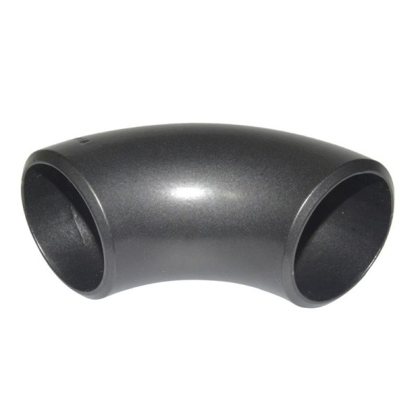 90-degree welded steel elbow