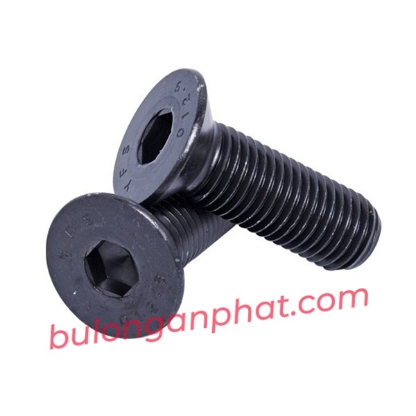 Flat head hex socket bolt