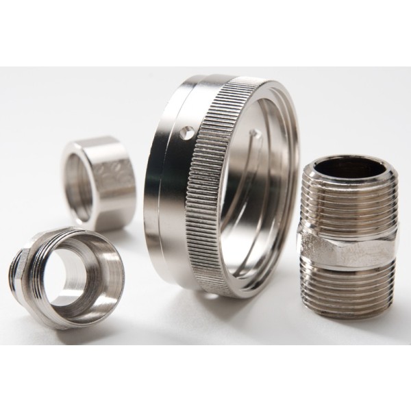 Nickel-plated nut