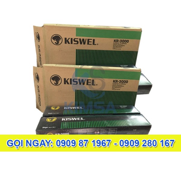 Welding rods such as Kiswel KR3000, inox KST 308