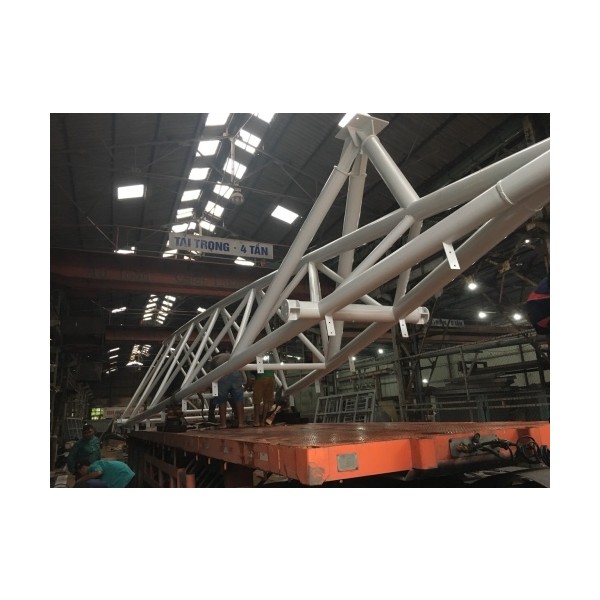Processing of space truss rafters