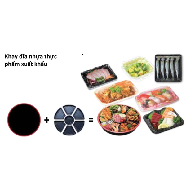Plastic food plate tray for export