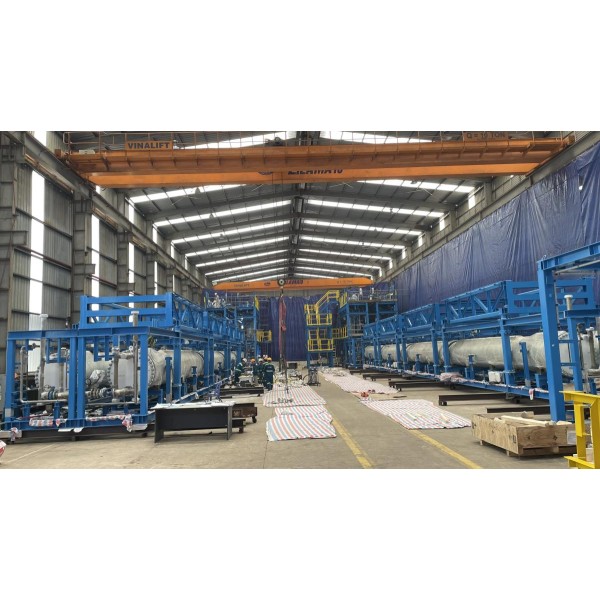 Sheet metal fabrication for electrolyzer modules of green hydrogen production plants, Vietnam
