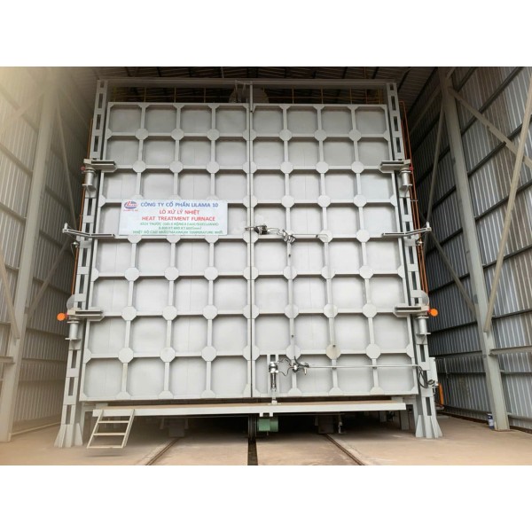 Lilama 10 đưa vào vận hành lò xử lý nhiệt cỡ lớn - Đáp ứng chế tạo ống áp lực dài hơn 7m