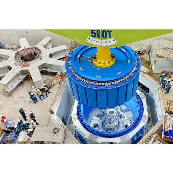 Installation of Large Equipment for Hydropower Plants