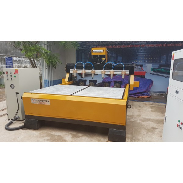 Sculpture casting and combined flat casting machine