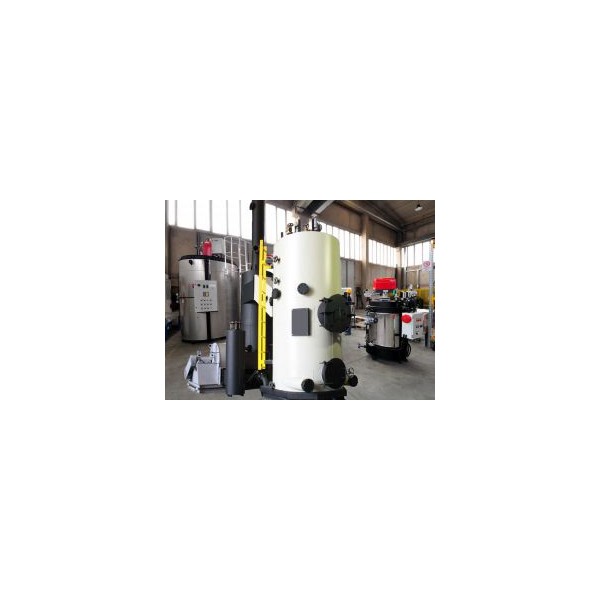 Waste cloth-fired gas furnace (boiler)