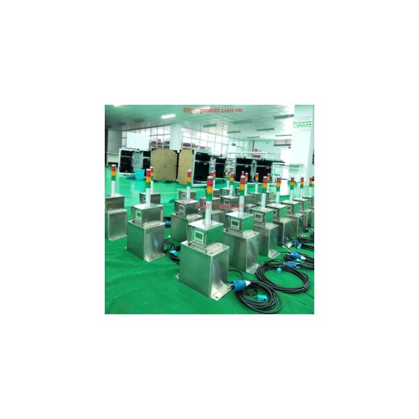 Bộ cài đặt và hiển thị thời gian ép sản phẩm