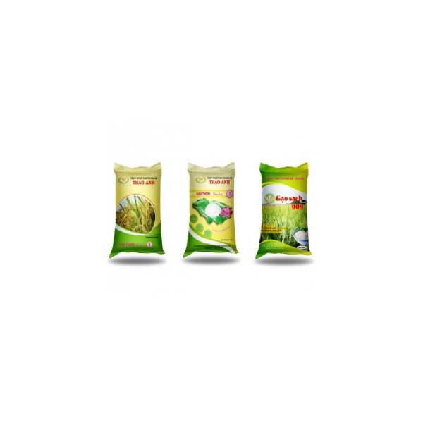 In bao bì đựng gạo
