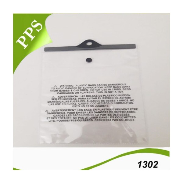 1302 PVC bag with hanger