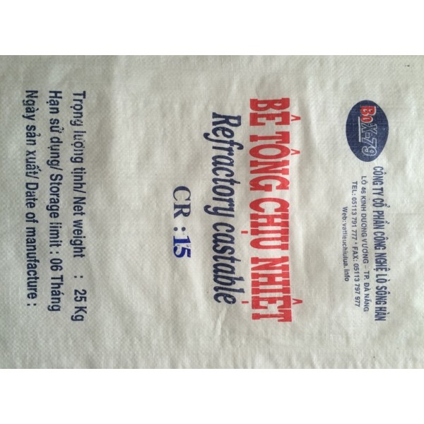 Refractory concrete