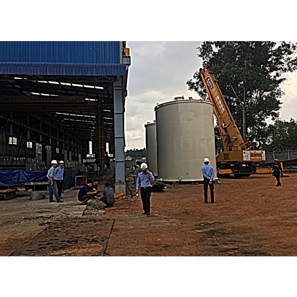 Black steel tank