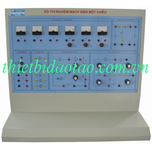 Bộ thực hành điện một chiều
