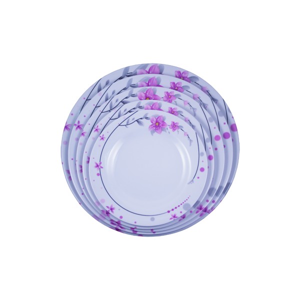 Melamine Plastic Shallow Dish