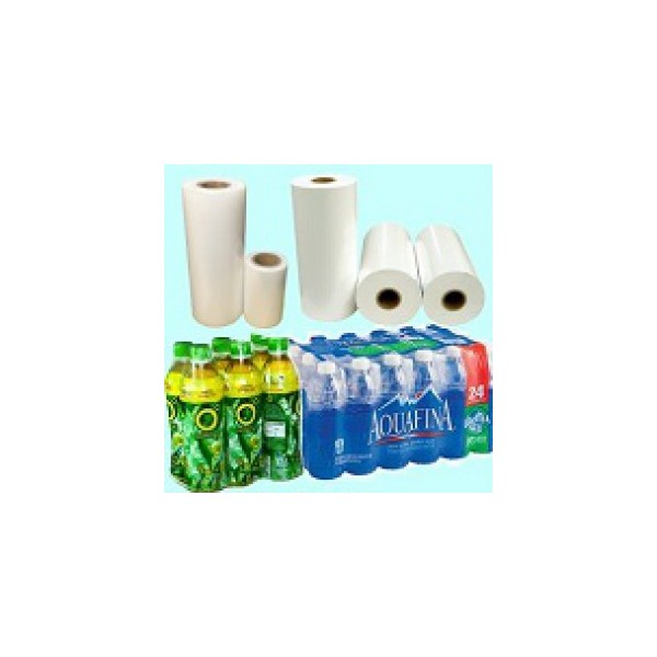 Unprinted, printed LDPE shrink film