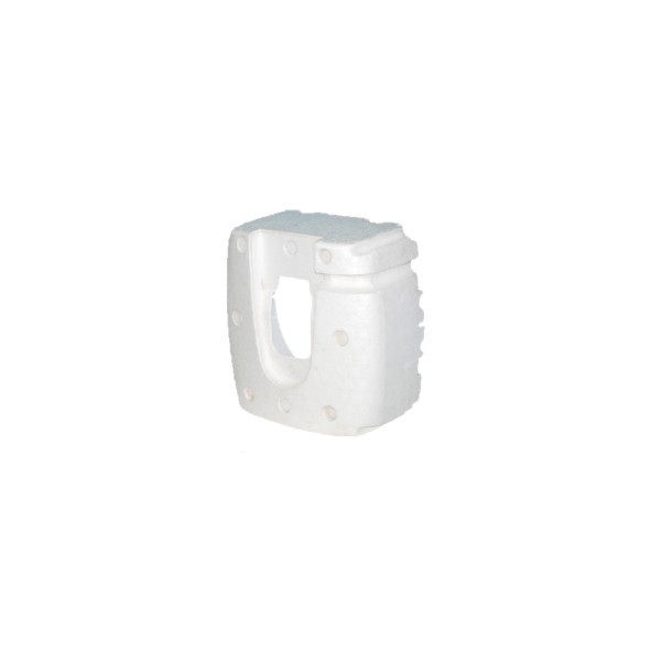 Heat-resistant expanded polystyrene