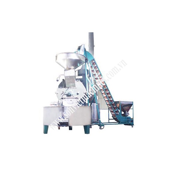 Máy rang cà phê 120kg 1 mẻ