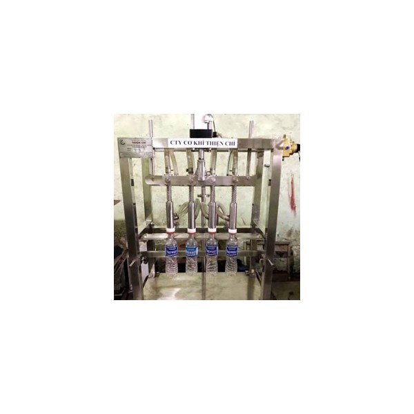 Máy chiết rót 04 vòi bán tự động