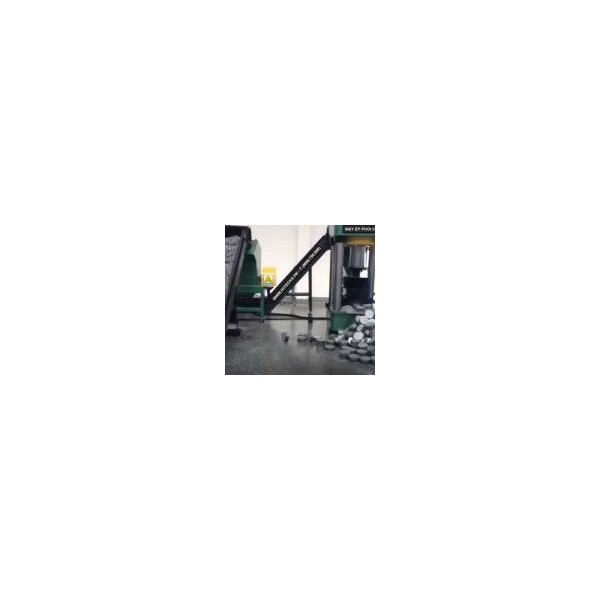 Scrap press machine