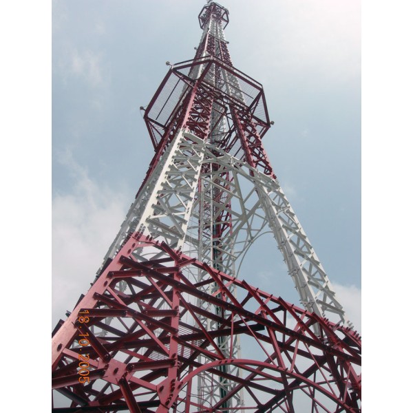 Steel pole, antenna pole
