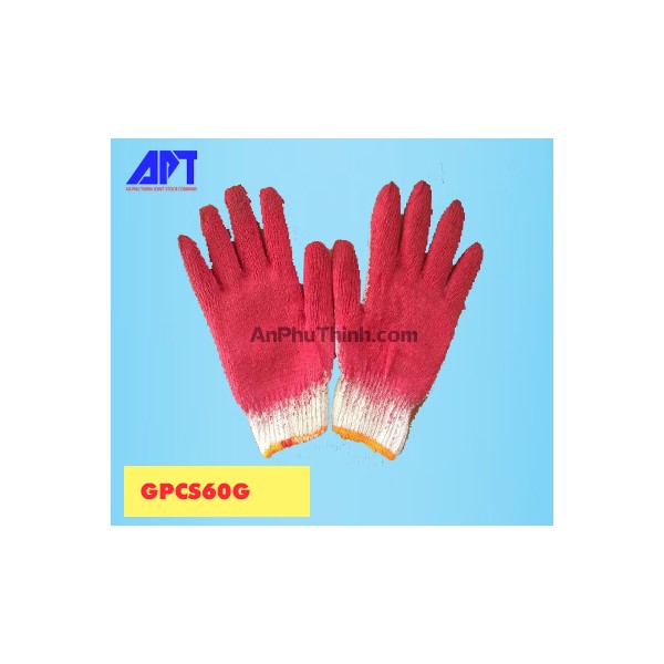 Găng tay phủ cao su 60 gram