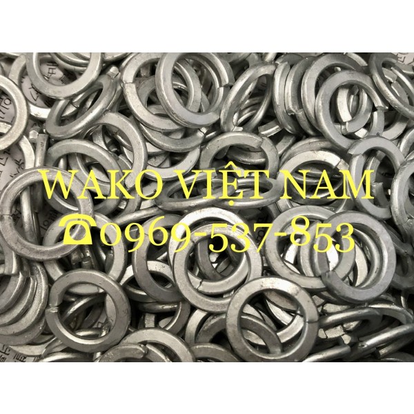 Hot-dip galvanizing treatment (spring washer)