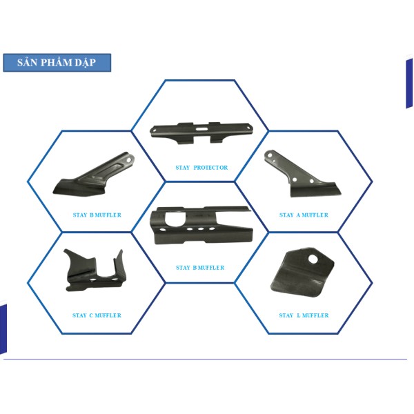 Stamping product