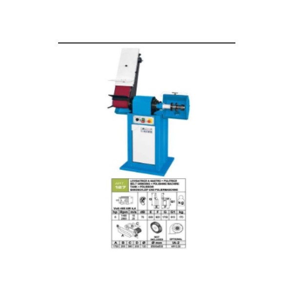Stainless steel polishing machine