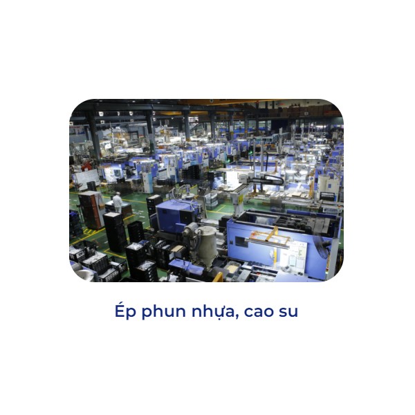 Ép phun nhựa và cao su