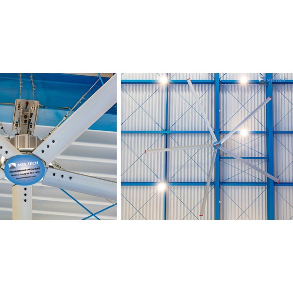 Quạt trần công nghiệp HVLS - MTA Tech 3.6m (12ft)