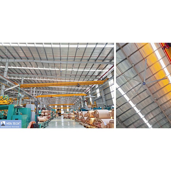 Quạt trần công nghiệp HVLS - MTA Tech 3.0m (10ft)