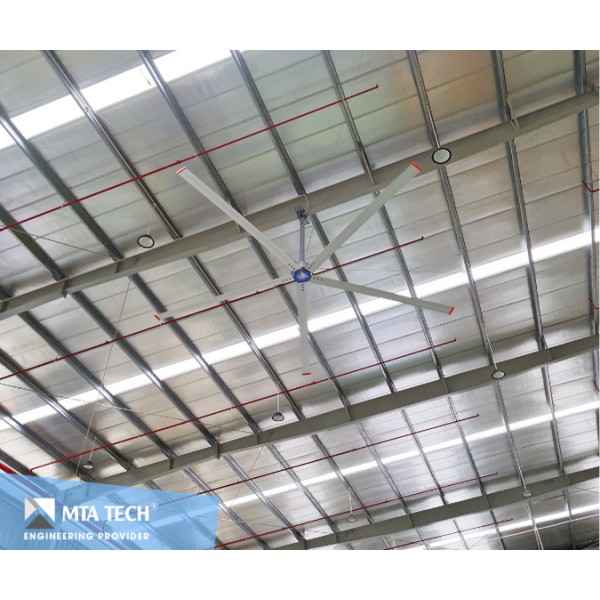 Quạt trần công nghiệp HVLS - MTA Tech 6.7m (22ft)