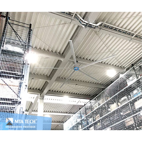HVLS Quạt trần công nghiệp - MTA TECH 6.2m (20ft)